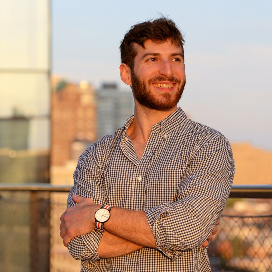 Professional male data scientist portrait