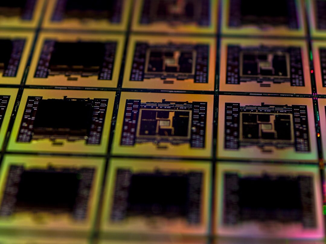 Quantum computing processor chip